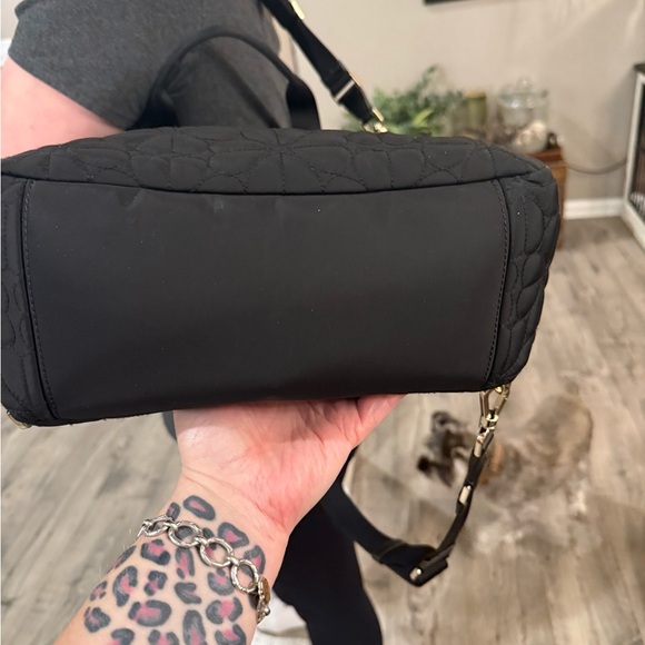 Black Quilted Women's Bag - Picture 2 of 8